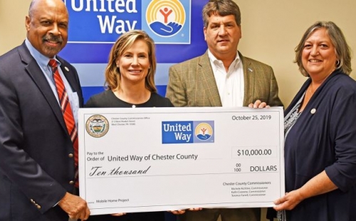 Commissioners Invest in United Ways Mobile Home Reassessment Project